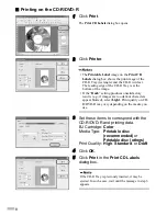 Preview for 10 page of Canon CD-R Print Manual