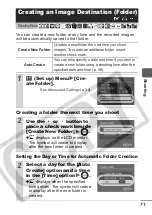 Preview for 73 page of Canon CDI-E207-010 Advanced User'S Manual