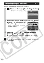 Preview for 106 page of Canon CDI-E207-010 Advanced User'S Manual