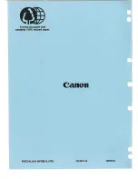 Предварительный просмотр 49 страницы Canon CFX-B380 IF Parts List