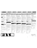 Предварительный просмотр 2 страницы Canon CG-570 Instructions