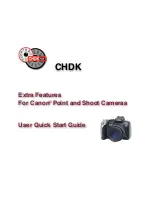 Canon CHDK Quick Start Manual preview