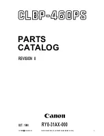 Preview for 455 page of Canon CLBP-460PS Service Manual