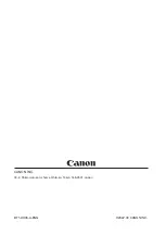 Предварительный просмотр 176 страницы Canon CN8x15 Operation Manual