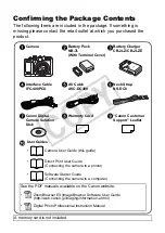 Предварительный просмотр 2 страницы Canon CNG10HOLKIT5-BFLYK1 - Powershot G10 14.7 Megapixel Digital Camera User Manual