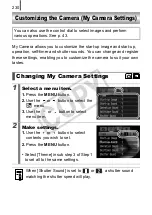 Предварительный просмотр 232 страницы Canon CNG10HOLKIT5-BFLYK1 - Powershot G10 14.7 Megapixel Digital Camera User Manual