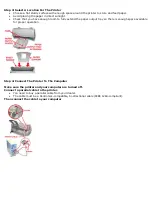 Предварительный просмотр 2 страницы Canon Color Bubble Jet BJC-2000 Series Setup Instructions