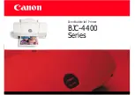 Canon Color Bubble Jet BJC-4300 Service Reference Manual предпросмотр