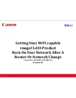 Canon Color imageCLASS MF8080Cw Configuration Manual preview