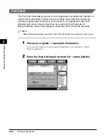 Preview for 143 page of Canon Color imageRUNNER C3200 Sending Manual