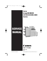 Preview for 1 page of Canon Color imageRUNNER C4580 Service Manual