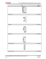 Предварительный просмотр 10 страницы Canon Color imageRUNNER C5185 Service Manual