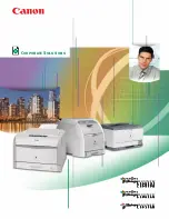 Предварительный просмотр 1 страницы Canon Color imageRUNNER LBP5360 Brochure & Specs