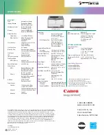 Предварительный просмотр 12 страницы Canon Color imageRUNNER LBP5360 Brochure & Specs