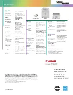 Preview for 2 page of Canon Color imageRUNNER LBP5360 Specifications