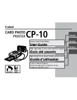 Canon CP-10 User Manual предпросмотр