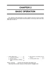 Предварительный просмотр 47 страницы Canon CP660 Service Manual