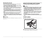 Предварительный просмотр 7 страницы Canon CR-50 Operation & Maintenance Manual