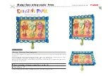 Preview for 1 page of Canon Creative Park Clowns on funny unicycles Manual