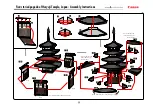 Preview for 9 page of Canon CREATIVE PARK Five-storied pagoda of Horvuji Temple,... Assembly Instructions Manual