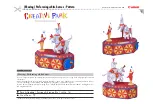 Preview for 1 page of Canon Creative Park Performing white horses Manual