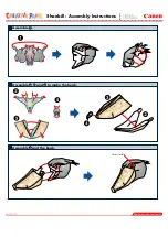 Предварительный просмотр 2 страницы Canon CREATIVE PARK Shoebill Assembly Instructions