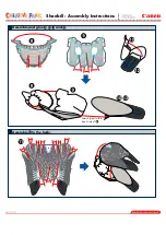 Предварительный просмотр 3 страницы Canon CREATIVE PARK Shoebill Assembly Instructions