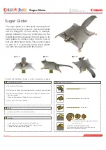 Preview for 1 page of Canon CREATIVE PARK Sugar Glider Quick Start Manual