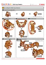 Preview for 2 page of Canon Creative Park Welsh Corgi Pembroke Quick Manual