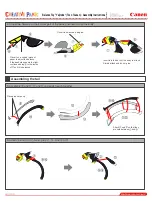 Предварительный просмотр 3 страницы Canon CREATIVE PARK Yajirobe Assembly Instructions