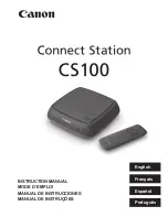 Предварительный просмотр 1 страницы Canon CS100 Instruction Manual