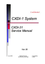 Canon CXDI-31 Service Manual preview