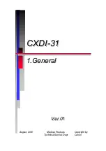 Preview for 17 page of Canon CXDI-31 Service Manual