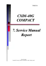 Preview for 184 page of Canon CXDI-40G COMPACT Service Manual