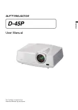 Предварительный просмотр 45 страницы Canon D-45P User Manual