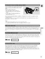 Предварительный просмотр 23 страницы Canon D17-3712-251 - GL1 Camcorder - 270 KP Instruction Manual