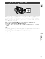 Предварительный просмотр 33 страницы Canon D17-3712-251 - GL1 Camcorder - 270 KP Instruction Manual