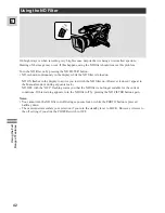 Предварительный просмотр 42 страницы Canon D17-3712-251 - GL1 Camcorder - 270 KP Instruction Manual