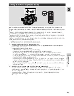 Предварительный просмотр 43 страницы Canon D17-3712-251 - GL1 Camcorder - 270 KP Instruction Manual