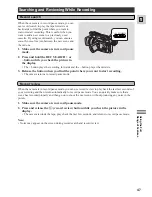 Предварительный просмотр 47 страницы Canon D17-3712-251 - GL1 Camcorder - 270 KP Instruction Manual