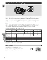 Предварительный просмотр 48 страницы Canon D17-3712-251 - GL1 Camcorder - 270 KP Instruction Manual