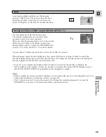 Предварительный просмотр 49 страницы Canon D17-3712-251 - GL1 Camcorder - 270 KP Instruction Manual