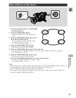 Preview for 55 page of Canon D17-3712-251 - GL1 Camcorder - 270 KP Instruction Manual