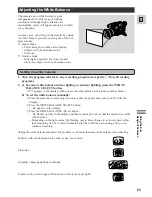 Предварительный просмотр 63 страницы Canon D17-3712-251 - GL1 Camcorder - 270 KP Instruction Manual