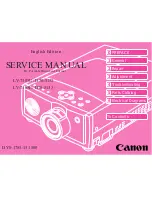 Canon D78-5132 Service Manual preview