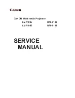 Preview for 3 page of Canon D78-5132 Service Manual