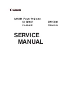 Предварительный просмотр 2 страницы Canon D78-5382 Service Manual