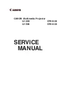 Preview for 2 page of Canon D78-5532 Service Manual