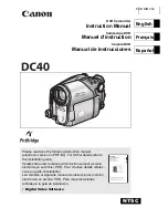 Canon DC DC 40 Instruction Manual preview