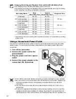 Предварительный просмотр 22 страницы Canon DC DC 40 Instruction Manual